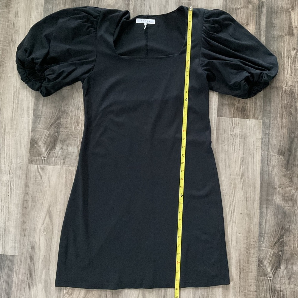 FRAME Nina Knit Black Dress Size Small - Picture 6 of 8